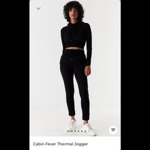 Thermal jogger suit from urban planet , size medium , black